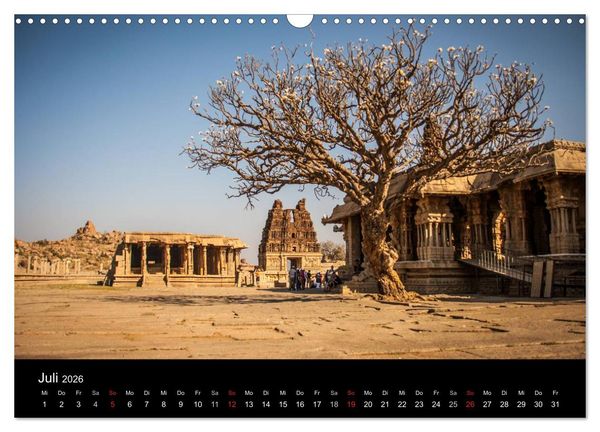 Produktbild: Romantisches Indien (Wandkalender 2026 DIN A3 quer), CALVENDO Monatskalender