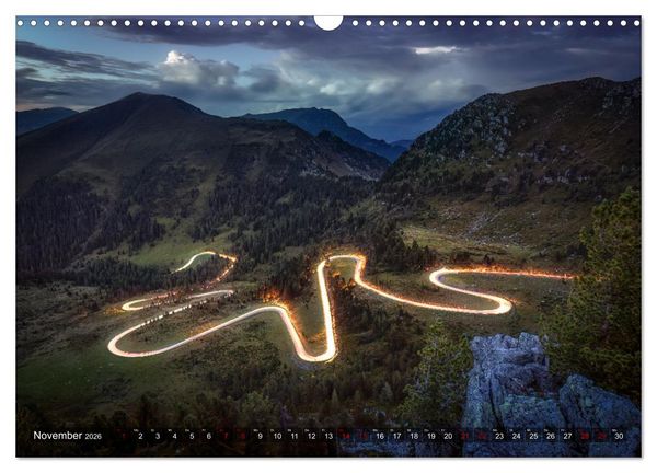 Produktbild: Zwischen Berg und Tal (Wandkalender 2026 DIN A3 quer), CALVENDO Monatskalender