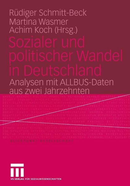 Produktbild: Sozialer und politischer Wandel in Deutschland