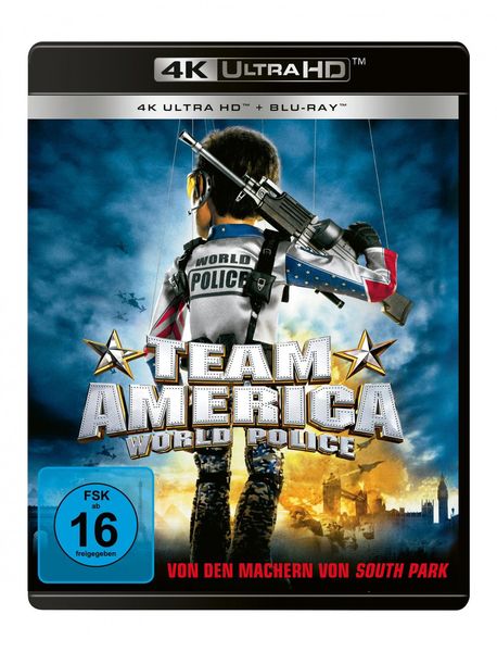 Produktbild: Team America: World Police (4K Ultra HD) + (Blu-ray)