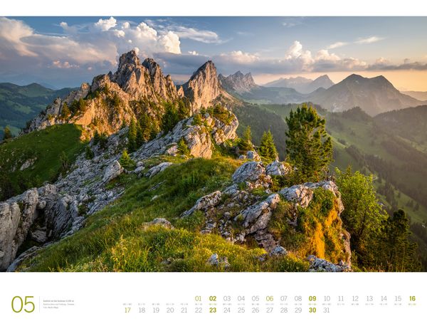 Produktbild: Alpen Gallery Kalender 2027