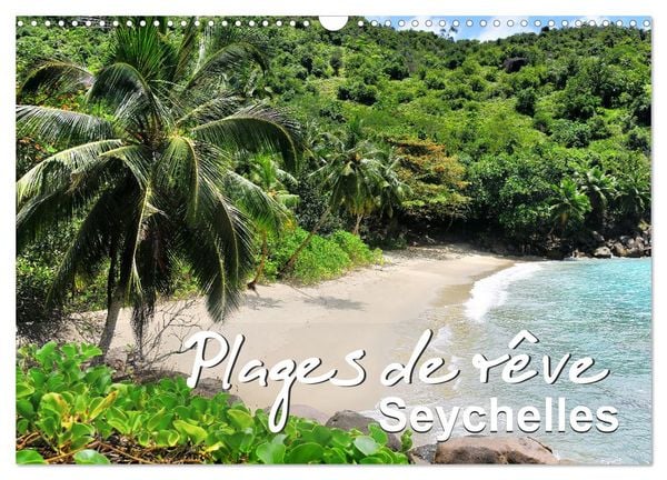 Produktbild: Plages de r&ecirc;ve Seychelles (Calendrier mural 2026 DIN A3 vertical), CALVENDO calendrier mensuel