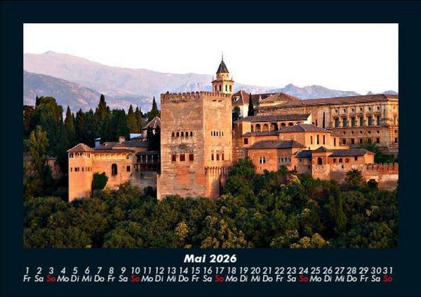 Produktbild: Spanien 2026 Fotokalender DIN A5