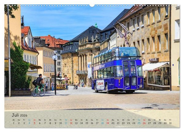 Produktbild: Bayreuth - die Stadt der Musik (Wandkalender 2026 DIN A2 quer), CALVENDO Monatskalender