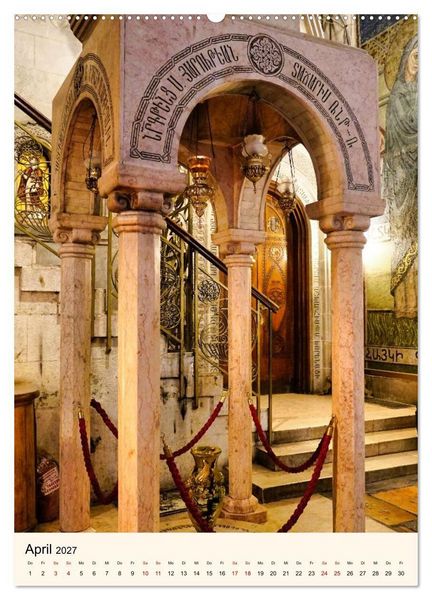 Produktbild: Kirche vom heiligen Grab in Jerusalem (Wandkalender 2027 DIN A2 hoch), CALVENDO Monatskalender
