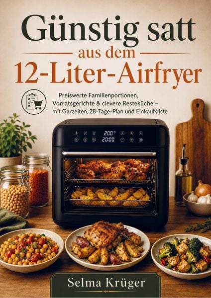 Produktbild: G&uuml;nstig satt aus dem 12-Liter-Airfryer