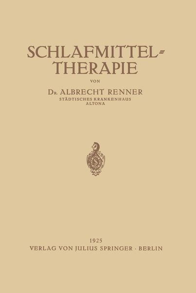Produktbild: Schlafmittel-Therapie