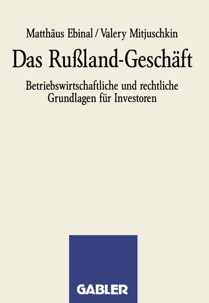 Produktbild: Das Ru&szlig;land-Gesch&auml;ft