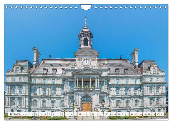 Produktbild: Montreal - klassisches Erbe in Qu&eacute;bec (Wandkalender 2026 DIN A4 quer), CALVENDO Monatskalender