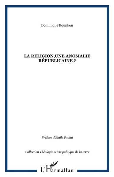 Produktbild: Religion, une anomalie republicaine? la