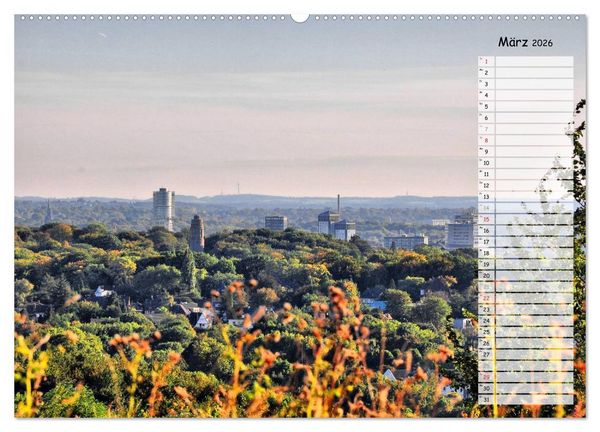 Produktbild: Bochum / Geburtstagskalender (Wandkalender 2026 DIN A2 quer), CALVENDO Monatskalender