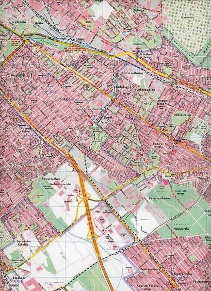 Produktbild: freytag & berndt Stadtplan Budapest 1:27.500