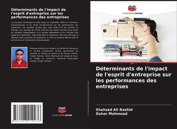 Produktbild: D&eacute;terminants de l'impact de l'esprit d'entreprise sur les performances des entreprises