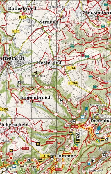 Produktbild: Phonemaps Wander - Radkarte 126 Nationalpark Eifel, Hohes Venn, Wander - Radkarte 1:50.000