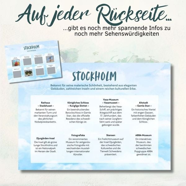 Produktbild: Wunderbare Reisebox Weltenbummler