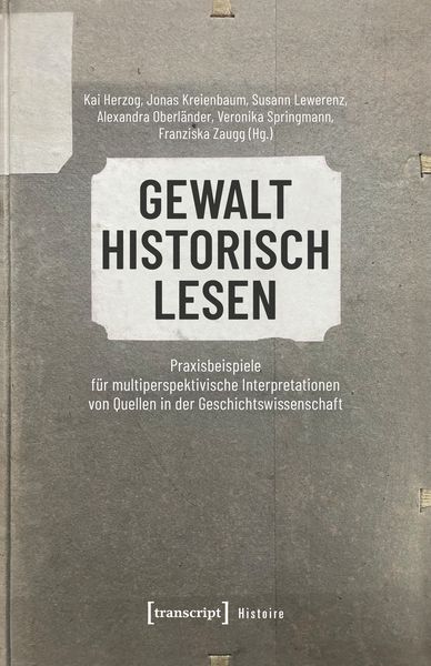 Produktbild: Gewalt historisch lesen
