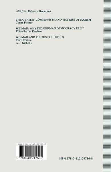 Produktbild: A Conservative Against Hitler