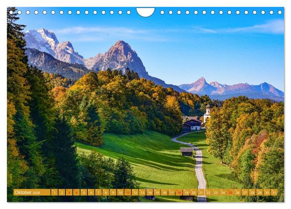 Produktbild: Kirchturmspitzen (Wandkalender 2026 DIN A4 quer), CALVENDO Monatskalender