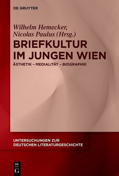 Produktbild: Briefkultur im Jungen Wien