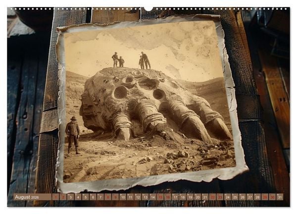 Produktbild: Verloren geglaubte Arch&auml;ologie (hochwertiger Premium Wandkalender 2026 DIN A2 quer), Kunstdruck in Hochglanz