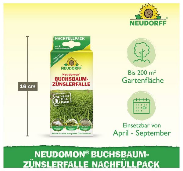 Produktbild: Neudorff 03031 Buchsbaumz&uuml;nsler-Falle Lockstoff 1St.