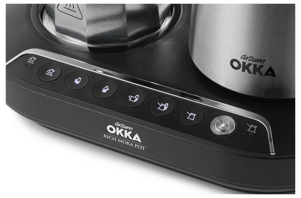 Arzum OK0027-0500 Mokka-Automat Schwarz, Chrom Fassungsvermögen Tassen=5