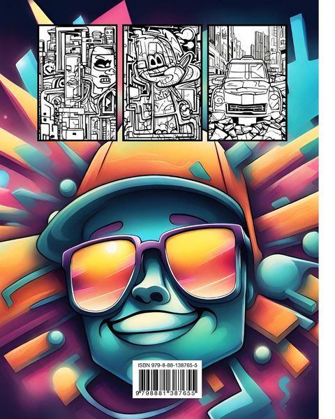 Produktbild: Cool Graffiti Art Coloring Book