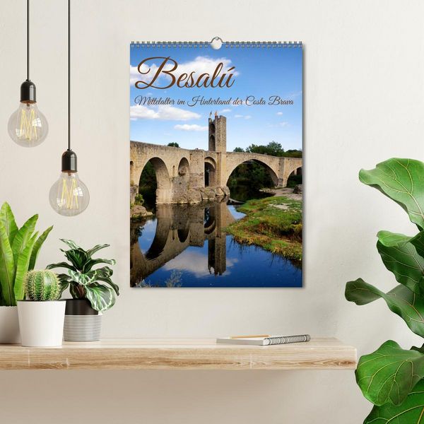 Produktbild: Besal&uacute; - Mittelalter im Hinterland der Costa Brava (Wandkalender 2026 DIN A3 hoch), CALVENDO Monatskalender