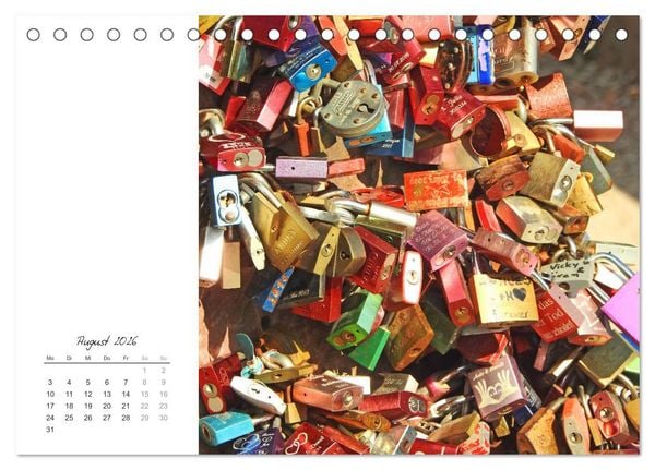 Produktbild: Ein Kalender voll Liebe (Tischkalender 2026 DIN A5 quer), CALVENDO Monatskalender