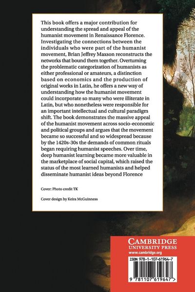 Produktbild: The Humanist World of Renaissance Florence