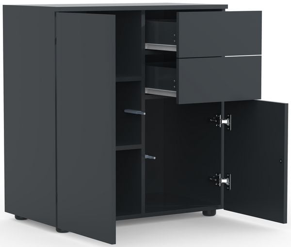 Produktbild: Holz Kommode Sideboard Anrichte Dalosa 4 Schublade