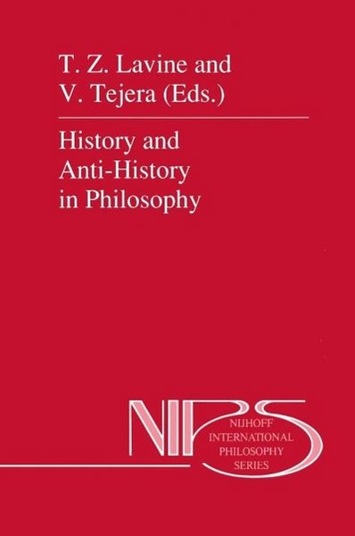 Produktbild: History and Anti-History in Philosophy