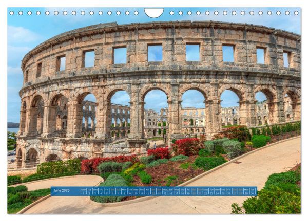 Produktbild: Istria - Croatia The green oasis of the northern Adriatic. (Wall Calendar 2026 DIN A4 landscape), CALVENDO 12 Month Wall Calendar