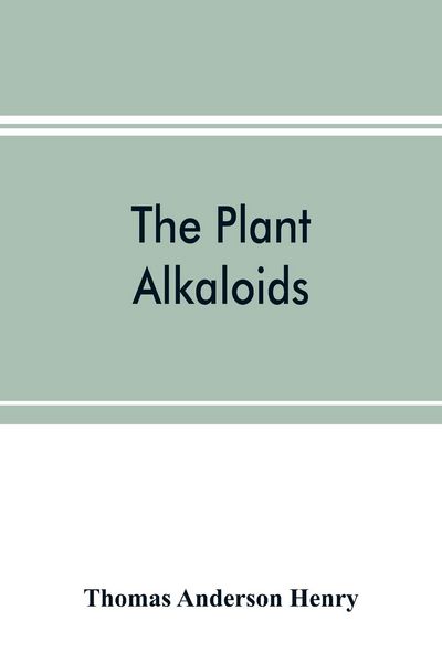 Produktbild: The plant alkaloids