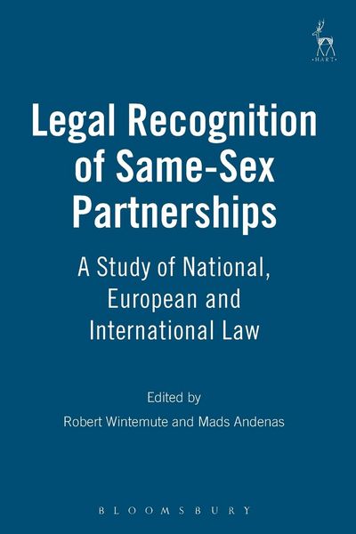 Produktbild: Legal Recognition of Same-Sex Partnerships