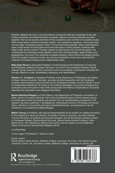 Produktbild: Contested Property Claims