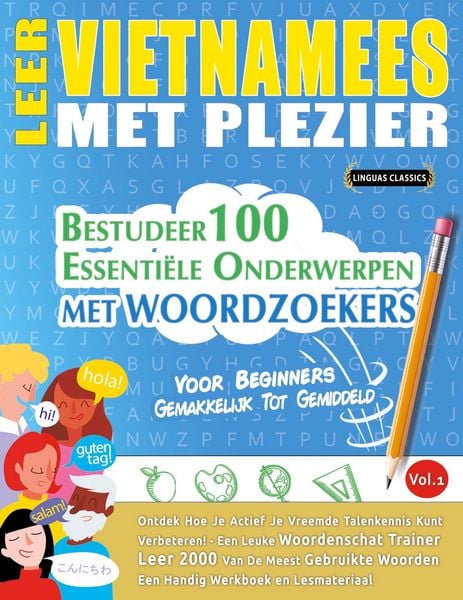 Produktbild: LEER VIETNAMEES MET PLEZIER - VOOR BEGINNERS