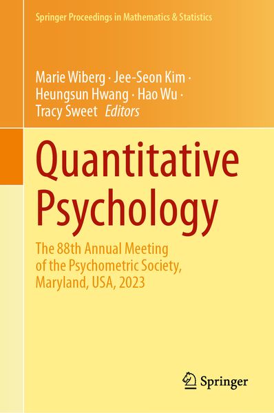 Produktbild: Quantitative Psychology