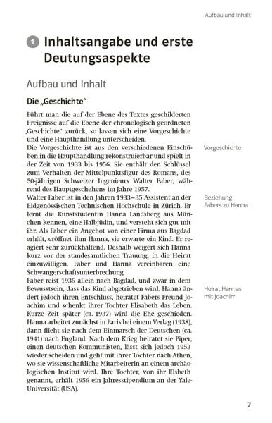Produktbild: Lekt&uuml;rehilfen Max Frisch 'Homo faber'