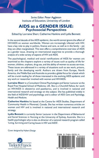 Produktbild: AIDS as a Gender Issue