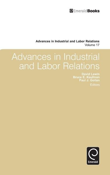 Produktbild: Advances in Industrial and Labor Relations