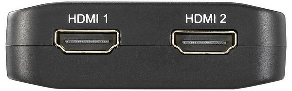 Produktbild: SpeaKa Professional SP-HDMIBS-100 2 Port HDMI-Switch Ultra HD-f&auml;hig, bidirektional verwendbar 7680 x 4320 Pixel
