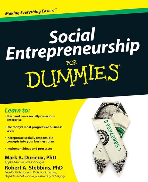 Produktbild: Social Entrepreneurship for Dummies
