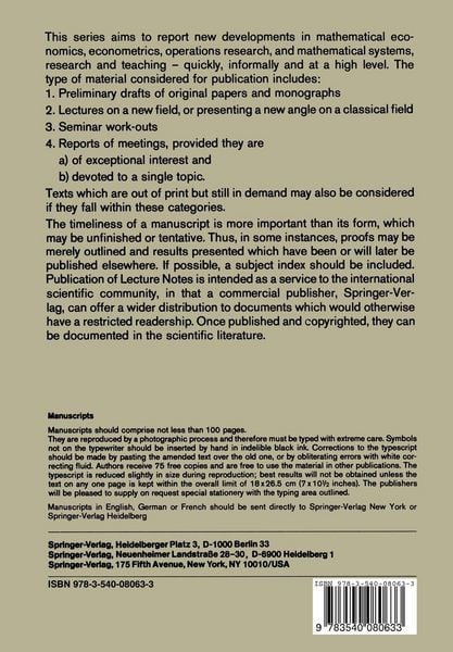 Produktbild: Mathematical Economics and Game Theory