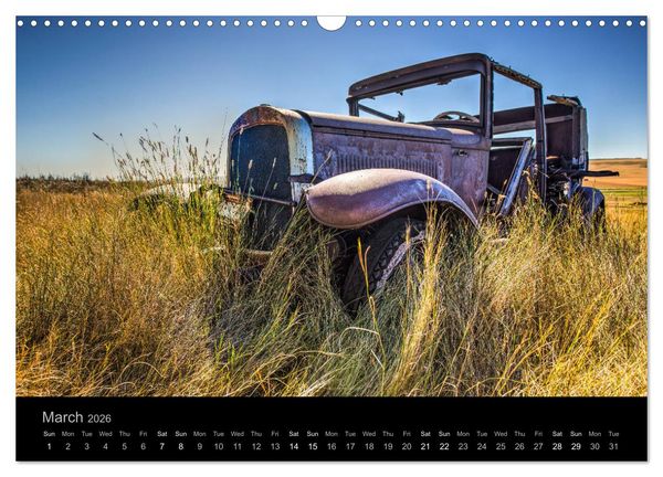 Produktbild: Classic Automotive Rust (Wall Calendar 2026 DIN A3 landscape), CALVENDO 12 Month Wall Calendar
