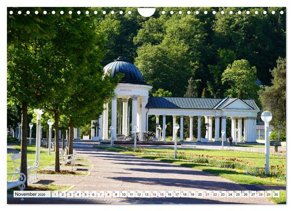 Produktbild: Kurort Marienbad (Wandkalender 2026 DIN A4 quer), CALVENDO Monatskalender