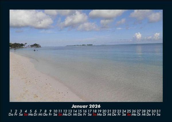Produktbild: Str&auml;nde der Welt 2026 Fotokalender DIN A5