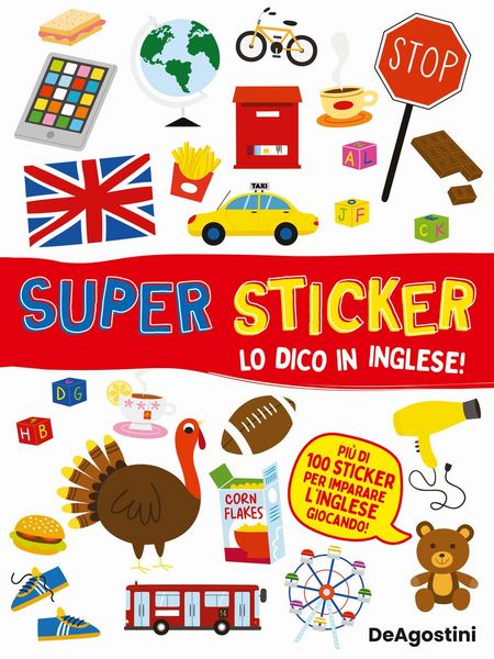 Produktbild: Lo dico in inglese. Super sticker