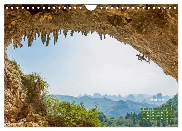 Produktbild: Bouldern: Klettern extrem (Wandkalender 2027 DIN A4 quer), CALVENDO Monatskalender