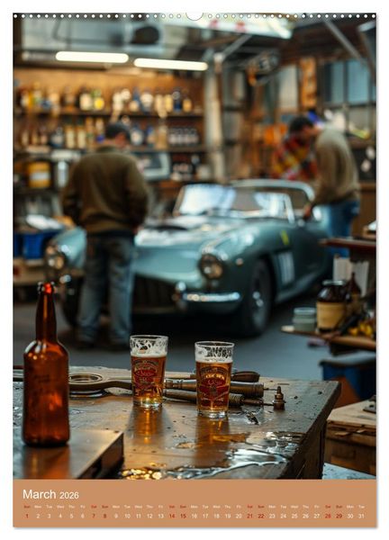 Produktbild: Prost German Beer (Wall Calendar 2026 DIN A2 portrait), CALVENDO 12 Month Wall Calendar